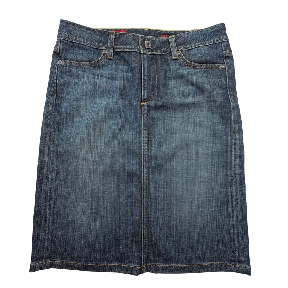 AG Adriano Goldschmied The Eminent Denim Skirt Blue Women 27R